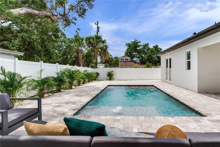 Exterior details and patio area of a home in , Gulfport (Image 37). Exterior details and patio area of a home in , Gulfport (Image 37).