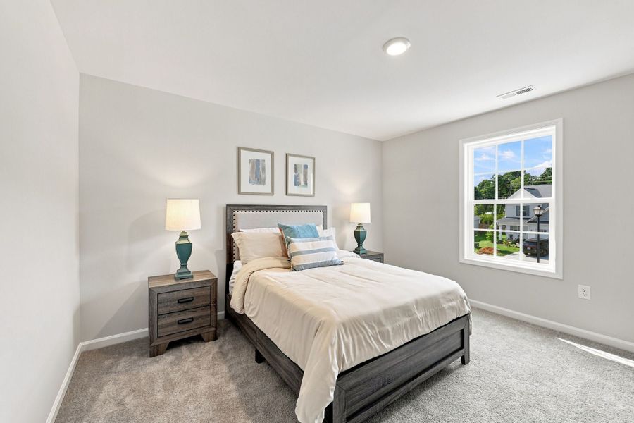 Representative furnished interior of a home built from the The Concerto by Chesapeake Homes in Highgate, Clayton (Image 33).