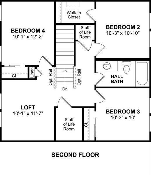 2D floor plan layout of this home in Heritage Ranch, Sherman, TX (Image 3). 2D floor plan layout of this home in Heritage Ranch, Sherman, TX (Image 3).