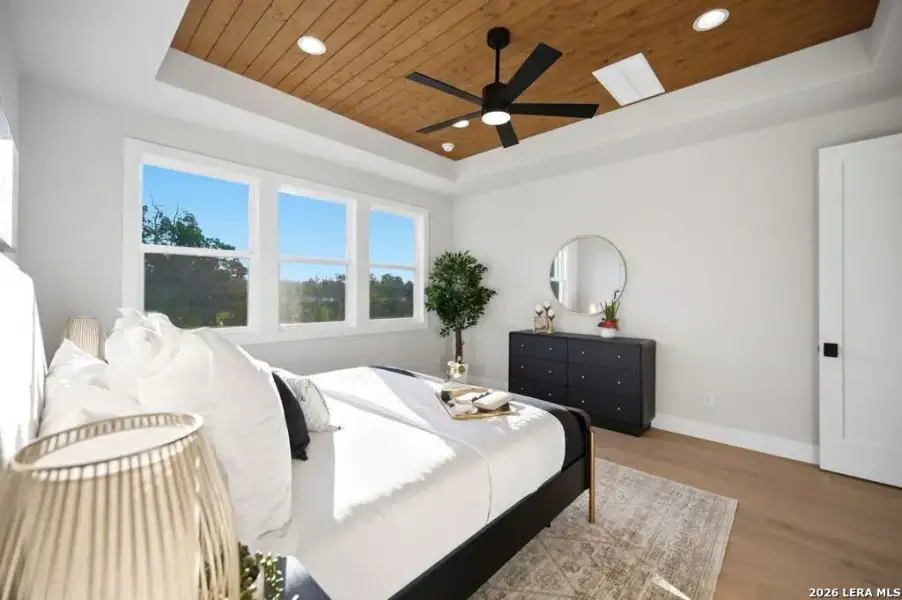 Furnished interior view inside a new home in , Fischer (Image 41).