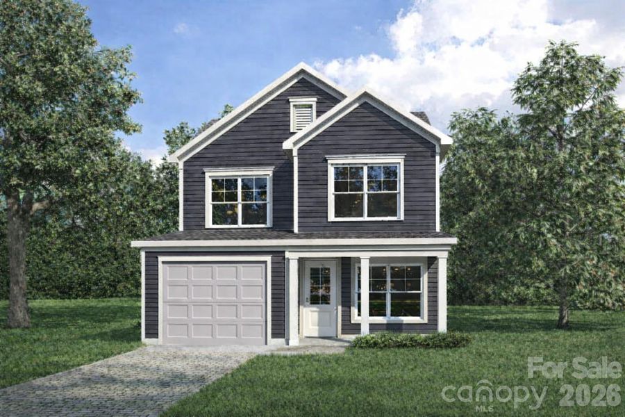 Front exterior of a new home in , Chester, SC, highlighting curb appeal (Image 1). Front exterior of a new home in , Chester, SC, highlighting curb appeal (Image 1).