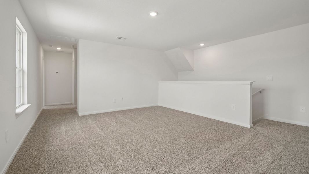 Spacious, unfurnished interior of a new home in Prairie Lakes, Buda (Image 30).