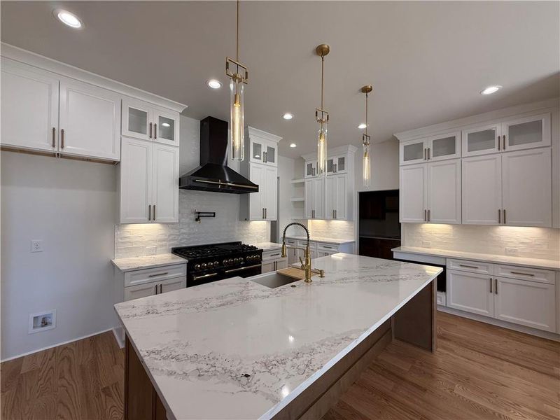 Furnished interior view inside a new home in , Marietta (Image 16).