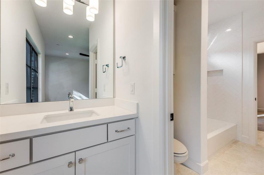 Furnished interior view inside a new home in , University Park (Image 22).