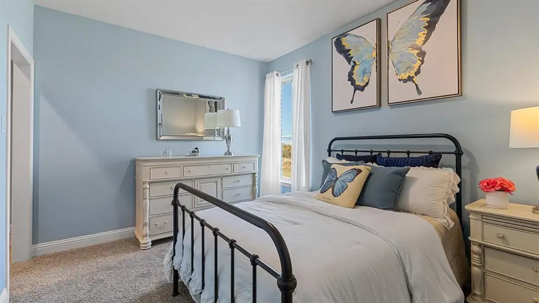 Furnished interior view inside a new home in Eden Ranch, Arlington (Image 36). Furnished interior view inside a new home in Eden Ranch, Arlington (Image 36).