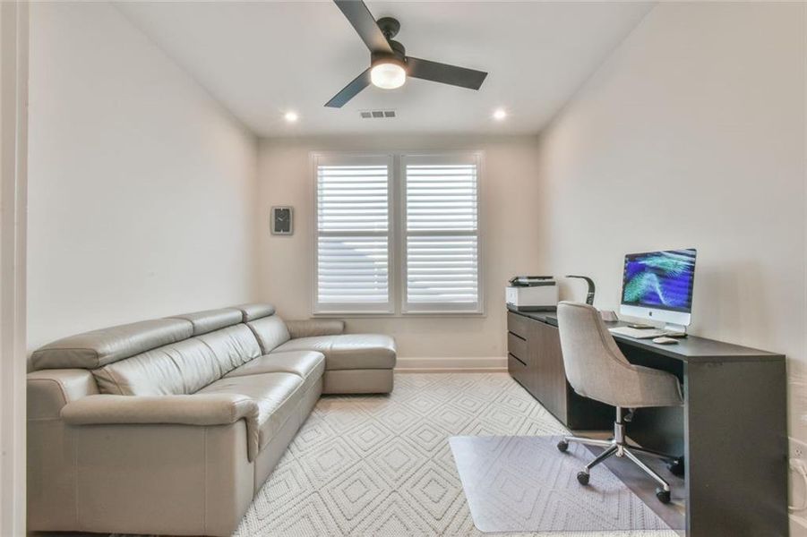 Furnished interior view inside a new home in , Hoschton (Image 13).