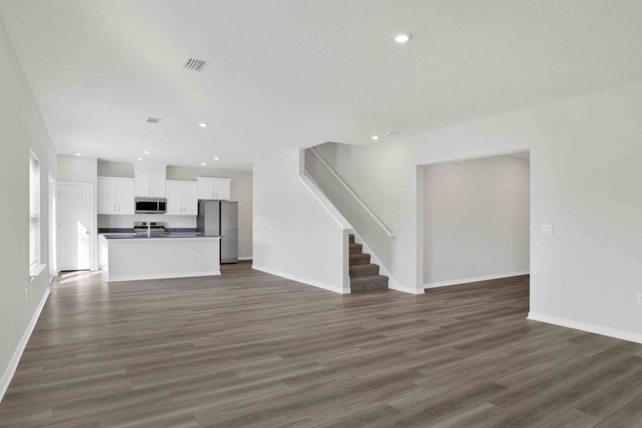 Representative unfurnished interior of a home built from the Sequoia by Maronda Homes in Bellview Pointe, Bellview (Image 21).
