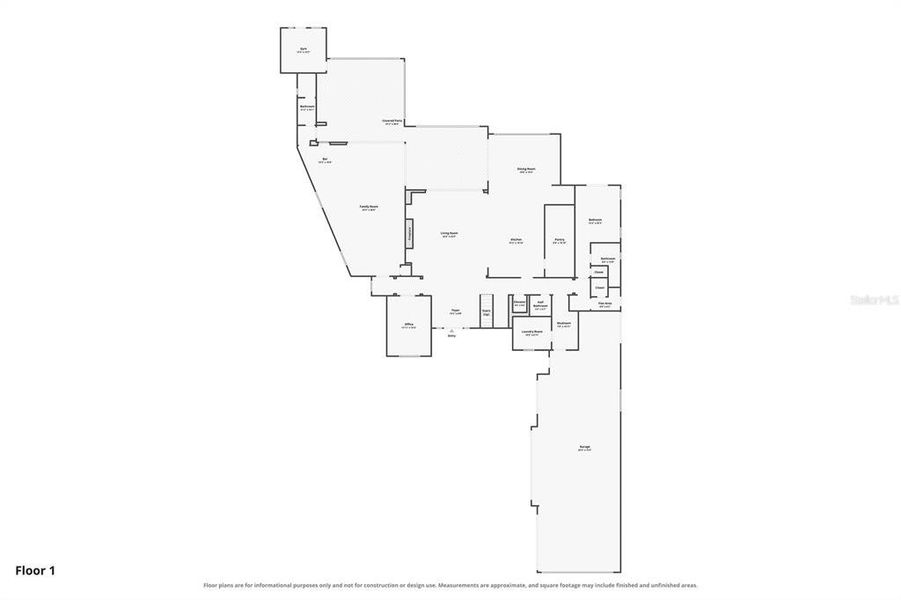2D floor plan layout of this home in , Windermere, FL (Image 5).