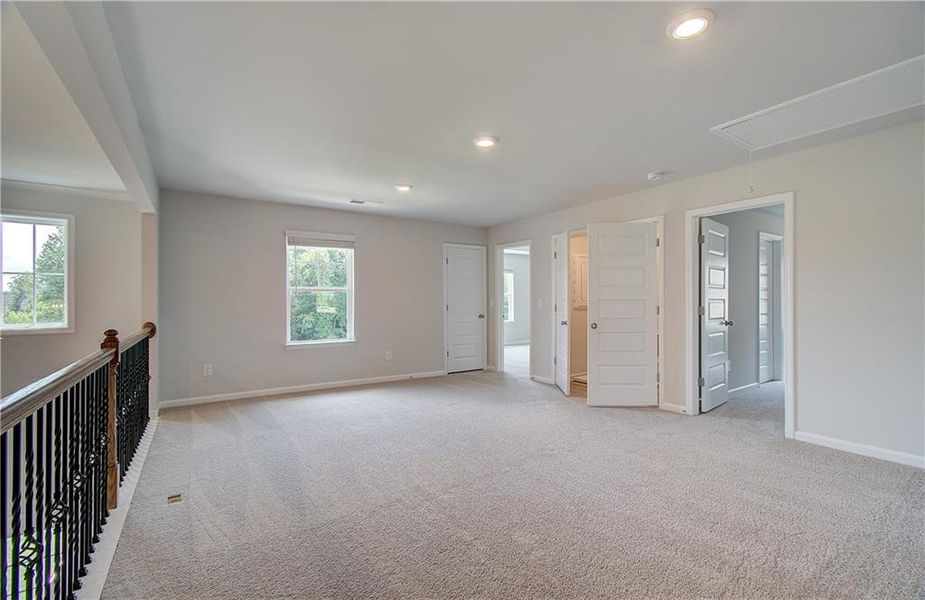Spacious, unfurnished interior of a new home in Westwind Estates, Hampton (Image 33).