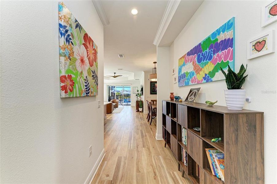 Furnished interior view inside a new home in , Sarasota (Image 14). Furnished interior view inside a new home in , Sarasota (Image 14).