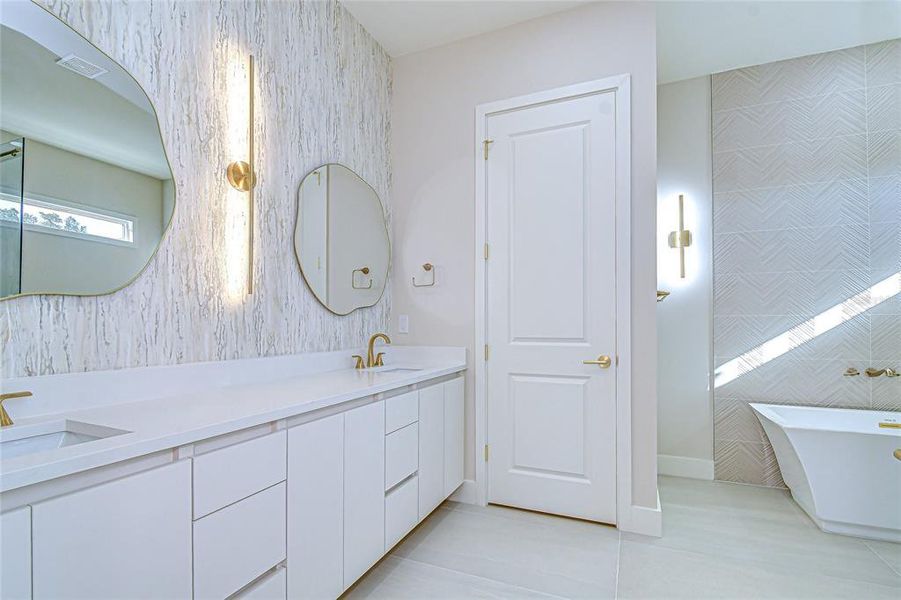 Furnished interior view inside a new home in , Tampa (Image 8).