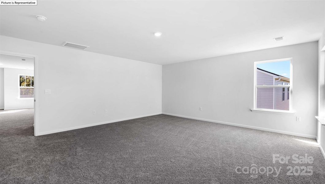 Spacious, unfurnished interior of a new home in Secrest Commons, Monroe (Image 9).