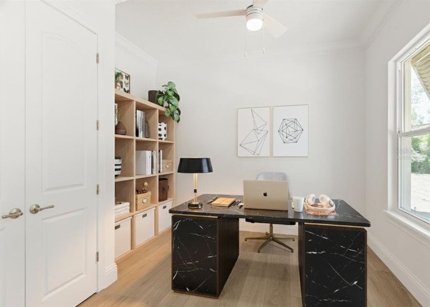 Furnished interior view inside a new home in , Apopka (Image 11).