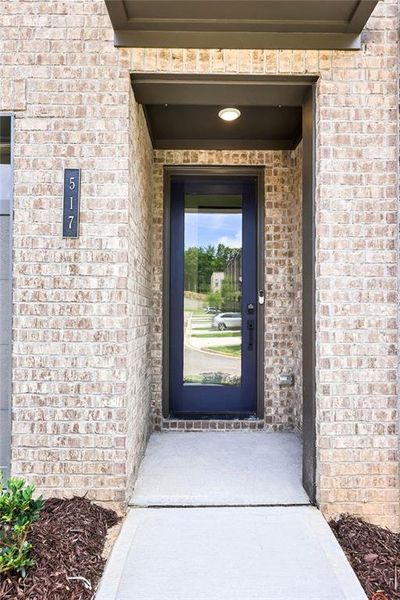 Exterior details and patio area of a home in Echo Park, Suwanee (Image 1). Exterior details and patio area of a home in Echo Park, Suwanee (Image 1).