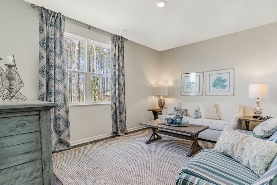 Representative furnished interior of a home built from the Cali by D.R. Horton in The Pines at New Hampstead, Savannah (Image 15). Representative furnished interior of a home built from the Cali by D.R. Horton in The Pines at New Hampstead, Savannah (Image 15).