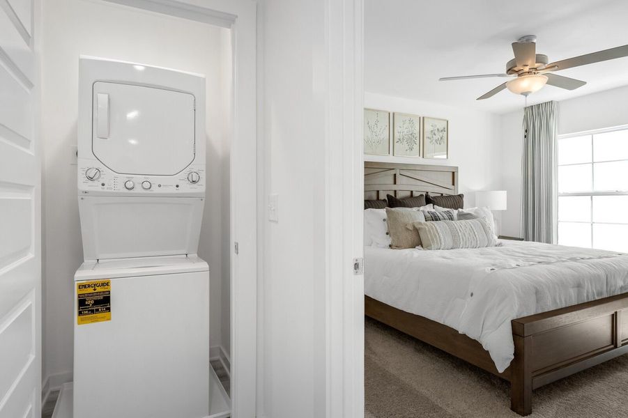 Furnished interior view inside a new home in The Towns at Red River, Gallatin (Image 34).