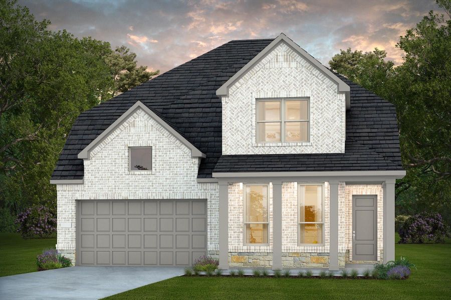 Representative exterior photo of a completed home built from the Garwood by Pulte Homes in West Cypress Hills, Spicewood, TX (Image 2). Representative exterior photo of a completed home built from the Garwood by Pulte Homes in West Cypress Hills, Spicewood, TX (Image 2).