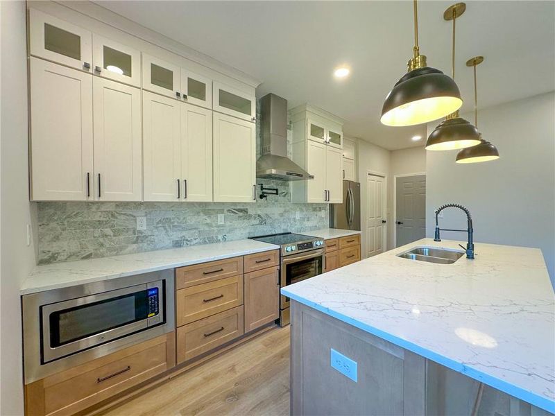 Furnished interior view inside a new home in , Flowery Branch (Image 6).