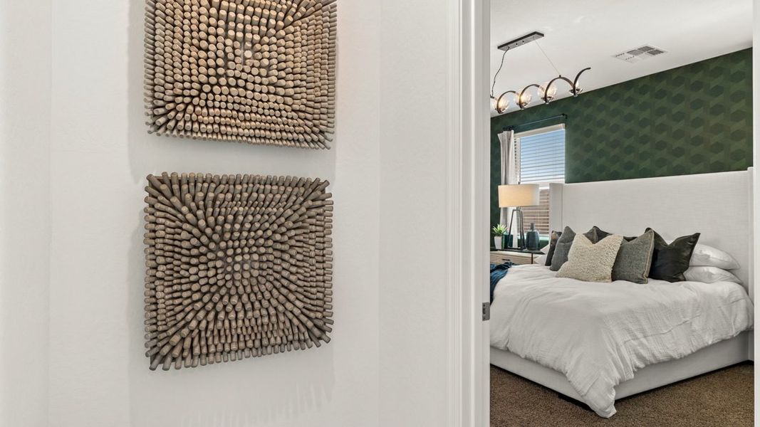 Representative furnished interior of a home built from the Easton by D.R. Horton in Radiance at Superstition Vistas, Apache Junction (Image 12).