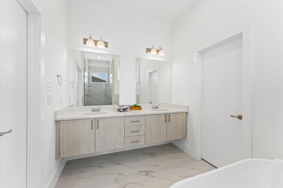 Furnished interior view inside a new home in , Houston (Image 26). Furnished interior view inside a new home in , Houston (Image 26).