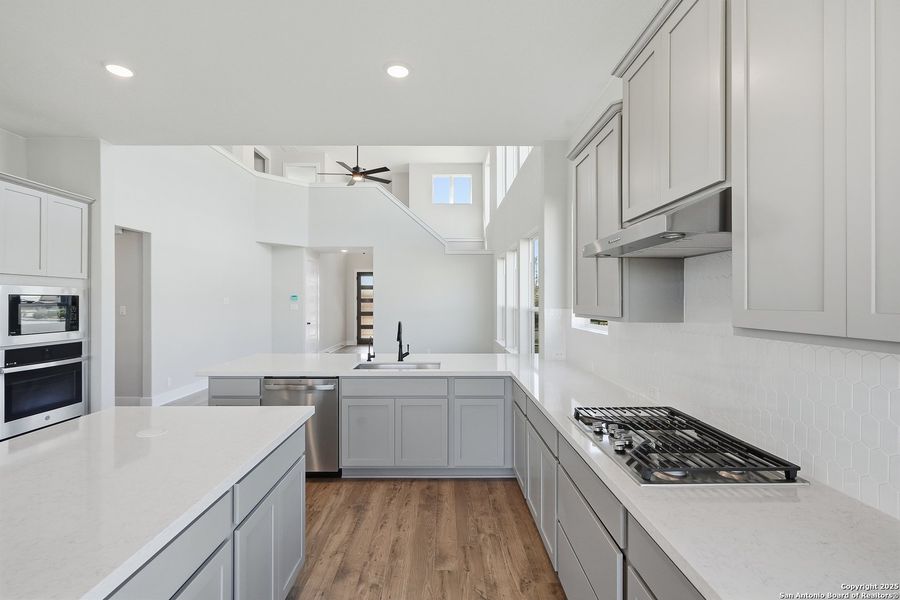 Furnished interior view inside a new home in Esperanza – New Phase Now Selling, Boerne (Image 17). Furnished interior view inside a new home in Esperanza – New Phase Now Selling, Boerne (Image 17).