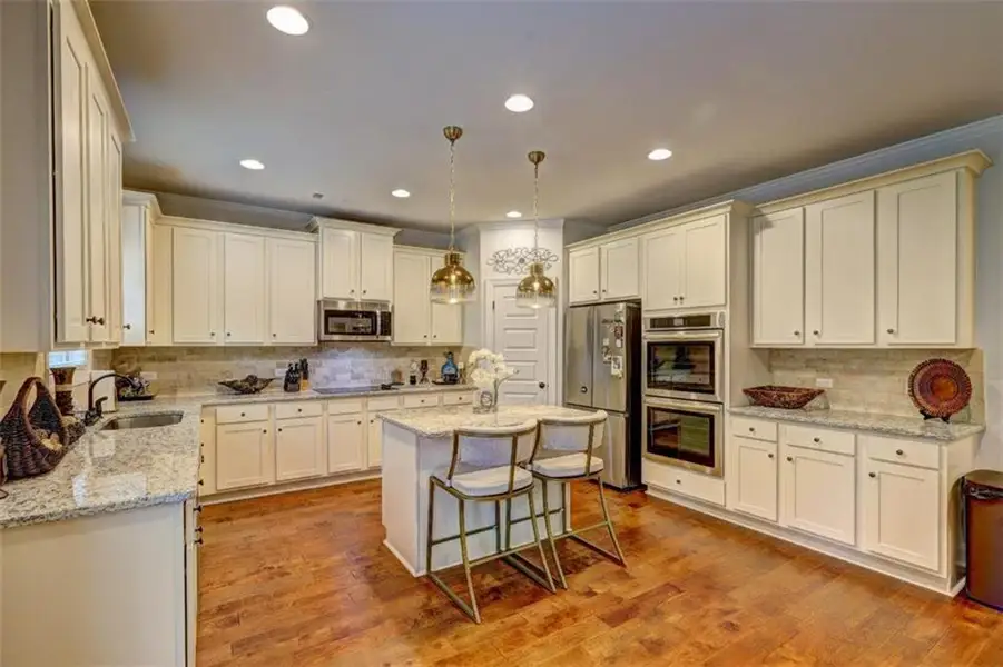 Furnished interior view inside a new home in Nine Oaks, Locust Grove (Image 5). Furnished interior view inside a new home in Nine Oaks, Locust Grove (Image 5).