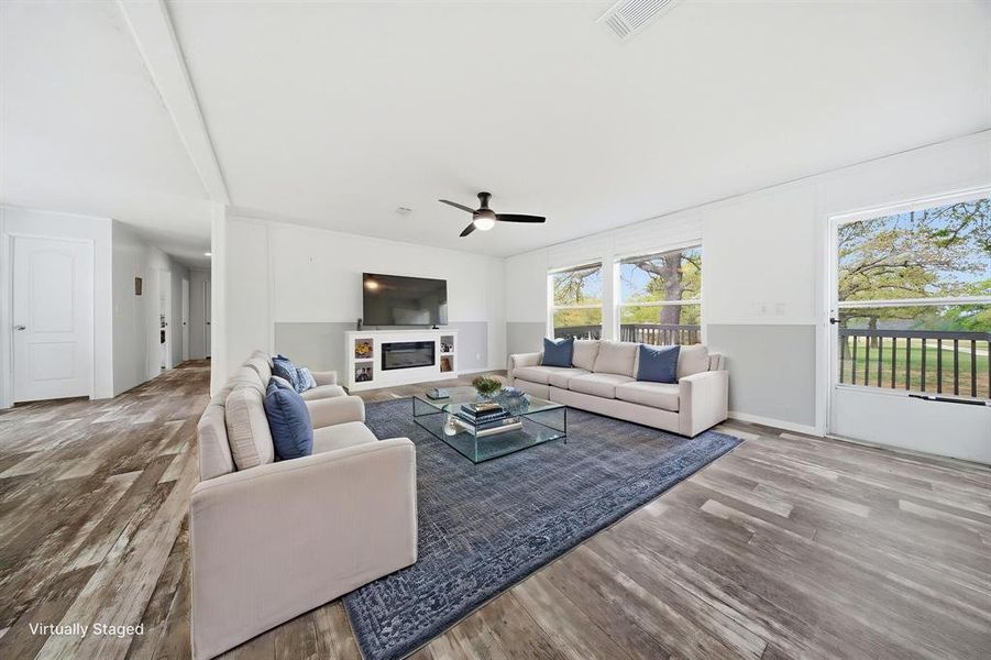 Furnished interior view inside a new home in , Collinsville (Image 8).
