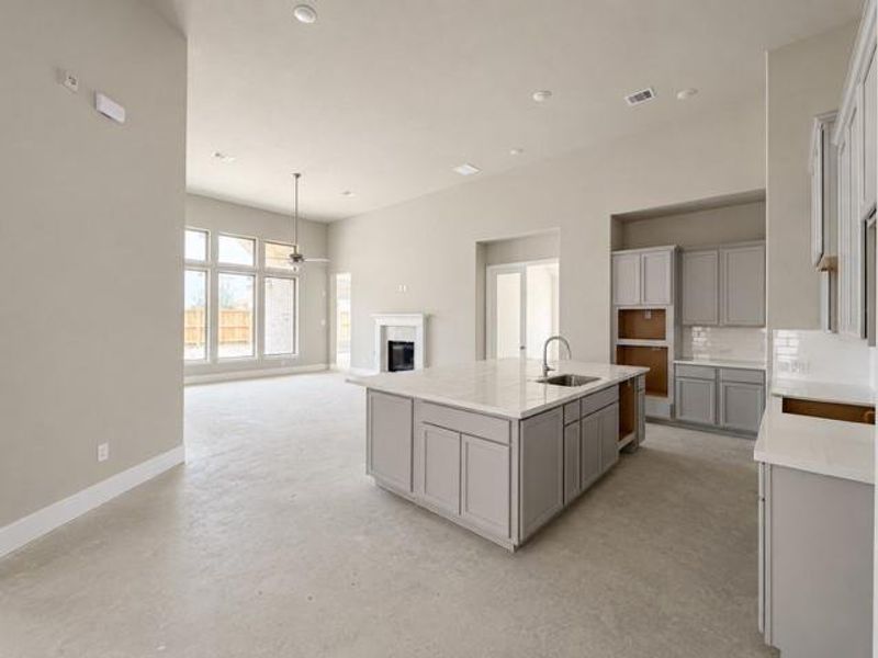 Furnished interior view inside a new home in The Meadows at Imperial Oaks, Spring (Image 7).