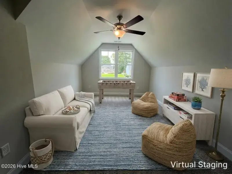 Furnished interior view inside a new home in Parkwood Estates, Leland (Image 15).