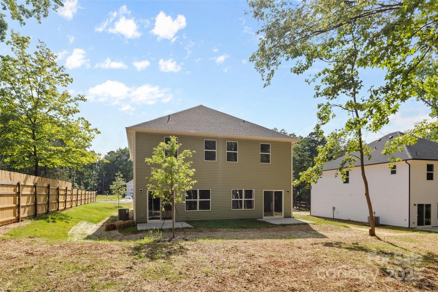 Exterior details and patio area of a home in , Charlotte (Image 3).