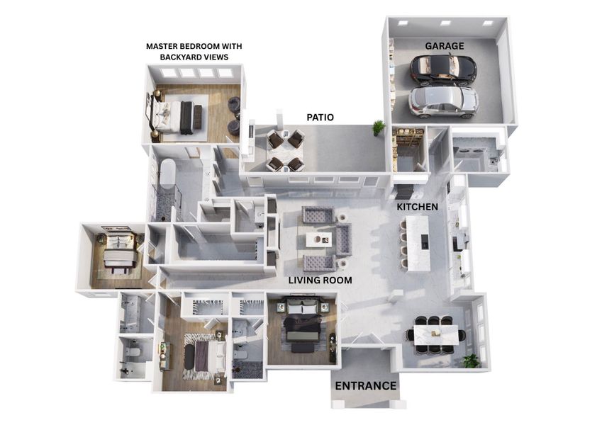 2D floor plan layout of this home in , Dayton, TX (Image 3). 2D floor plan layout of this home in , Dayton, TX (Image 3).