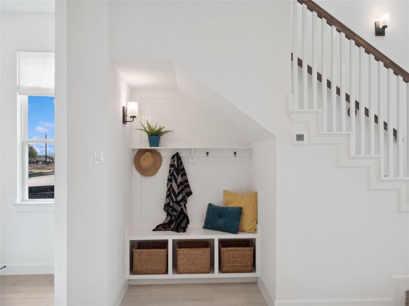 Convenient valet off the foyer (*Photo not of actual home and used for illustration purposes only.)