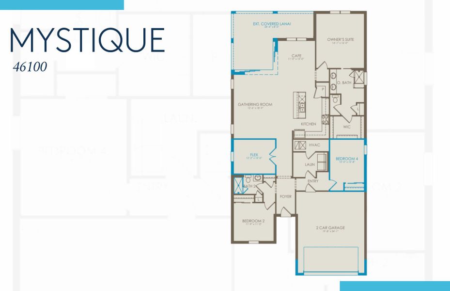 2D floor plan layout of this home in Del Webb Oak Creek, North Fort Myers, FL (Image 4). 2D floor plan layout of this home in Del Webb Oak Creek, North Fort Myers, FL (Image 4).