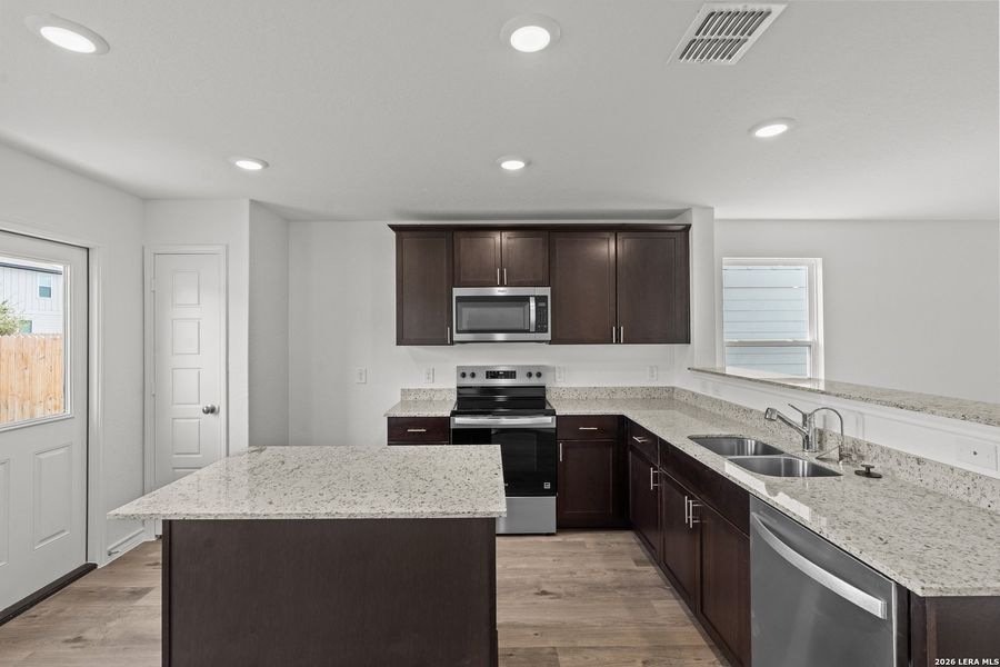 Furnished interior view inside a new home in Dove Song, Marion (Image 5).