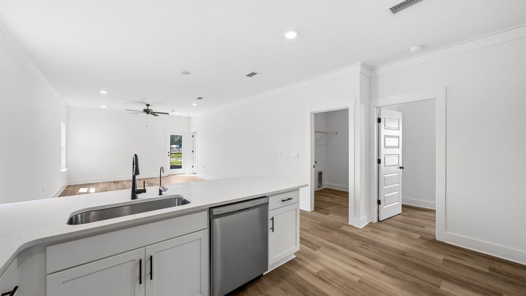 Furnished interior view inside a new home in Colonial East, Panama City Beach (Image 6).