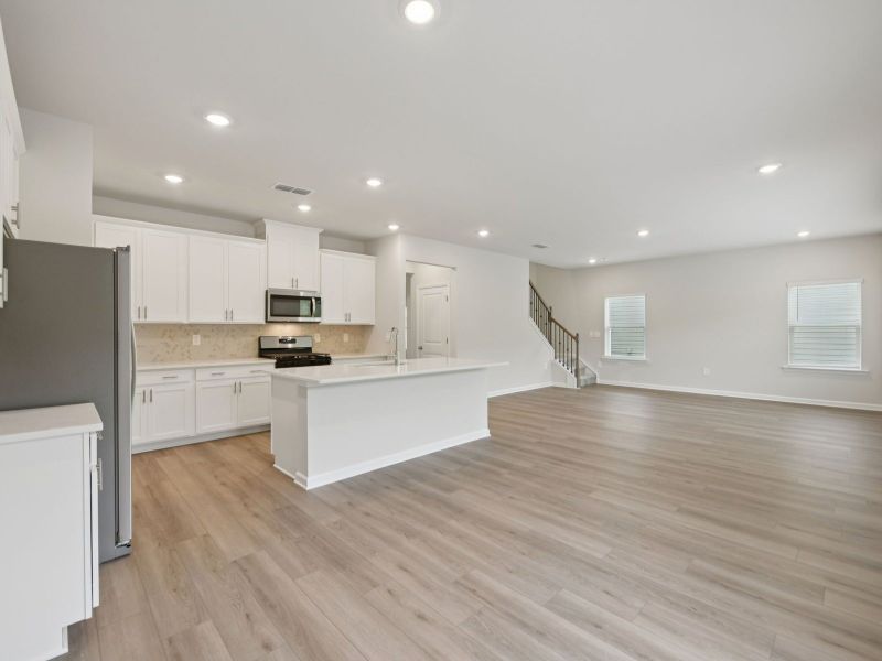 Furnished interior view inside a new home in Harmony Manor, Fairburn (Image 4).