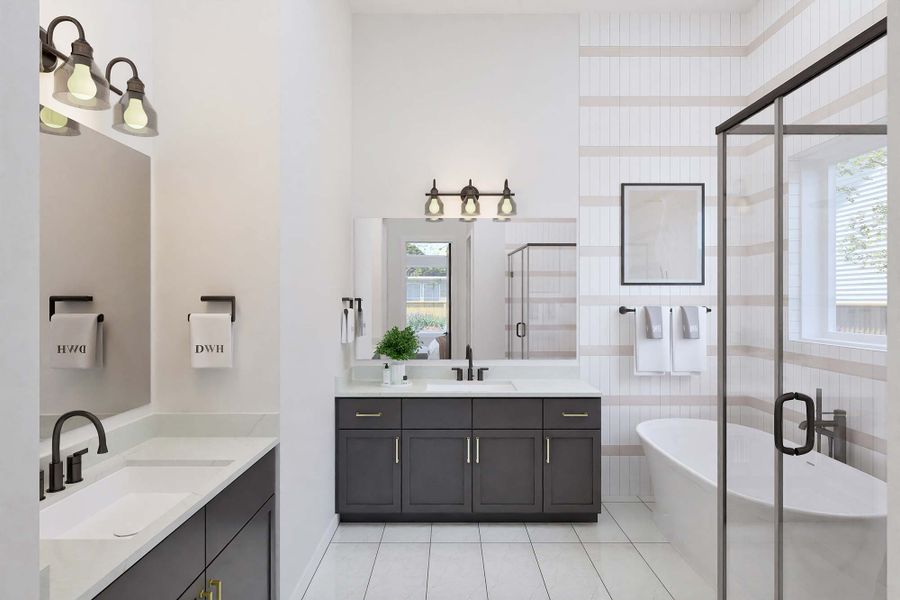 The Silverpoint - Owner's Bath