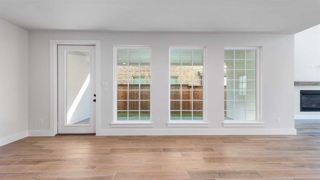 Spacious, unfurnished interior of a new home in The Parks At Wilson Creek 40', Celina (Image 13). Spacious, unfurnished interior of a new home in The Parks At Wilson Creek 40', Celina (Image 13).