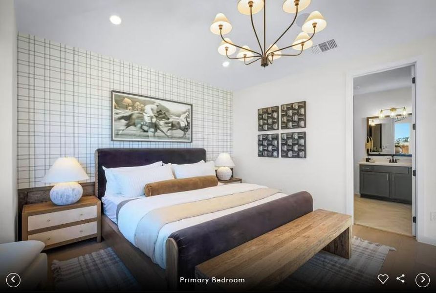 Interior photos- Photo of Pulte model home with same floor plan, not of actual home listed.