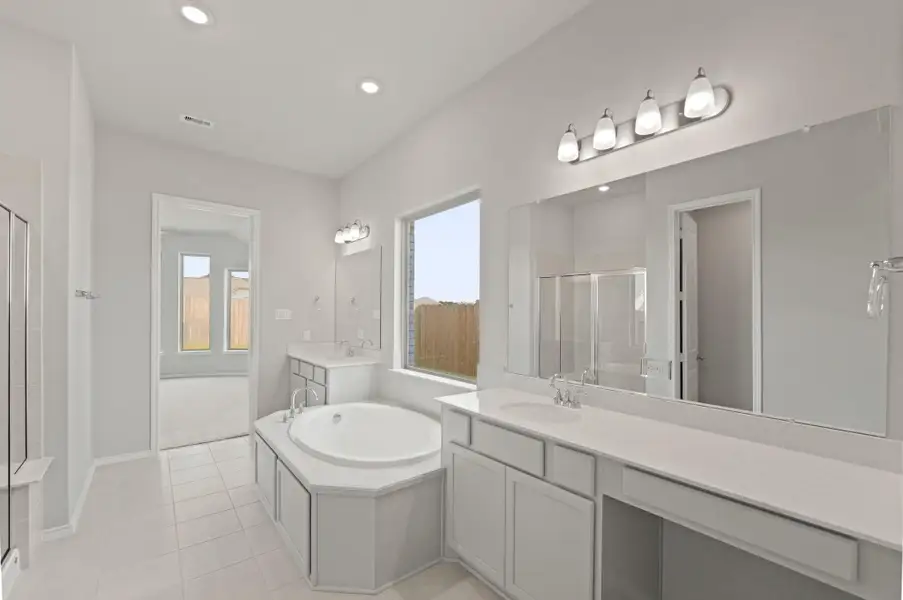 Furnished interior view inside a new home in The Trails, New Caney (Image 10). Furnished interior view inside a new home in The Trails, New Caney (Image 10).