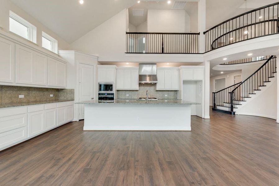 Furnished interior view inside a new home in Cedar Ridge Estates, Grand Prairie (Image 4).
