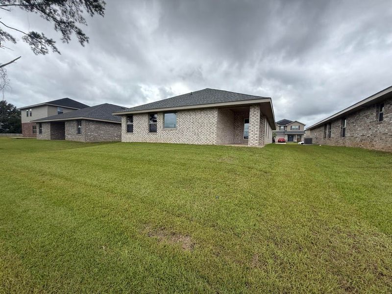 Front exterior of a new home in Ridgeway Landing, Crestview, FL, highlighting curb appeal (Image 8).