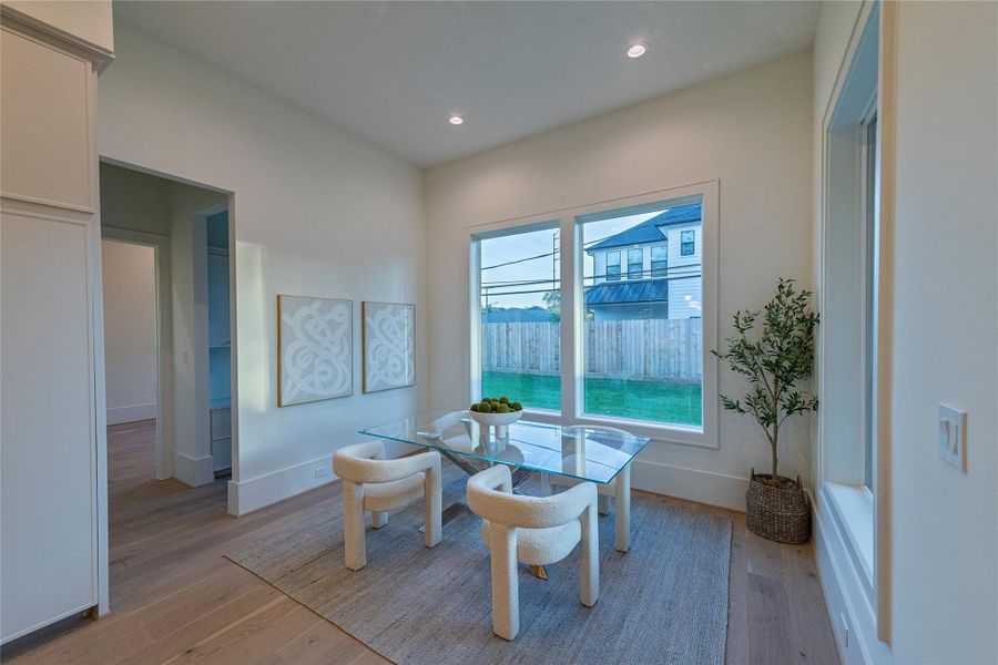 Furnished interior view inside a new home in , Houston (Image 31).