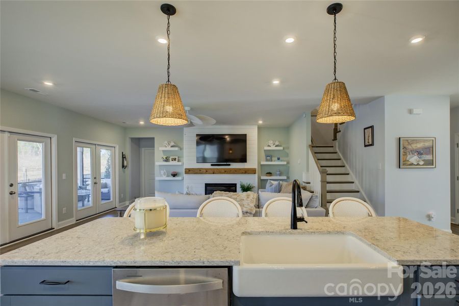 Furnished interior view inside a new home in Lakeside Glen, York (Image 40).