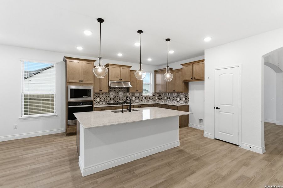 Furnished interior view inside a new home in Davis Ranch, San Antonio (Image 17).
