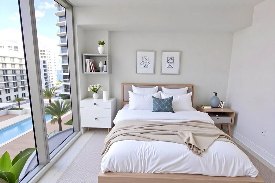 Virtually Staged-Guest suite