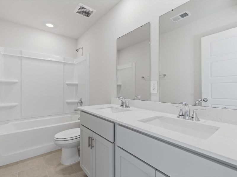 Furnished interior view inside a new home in Shiloh Valley, Piedmont (Image 9).