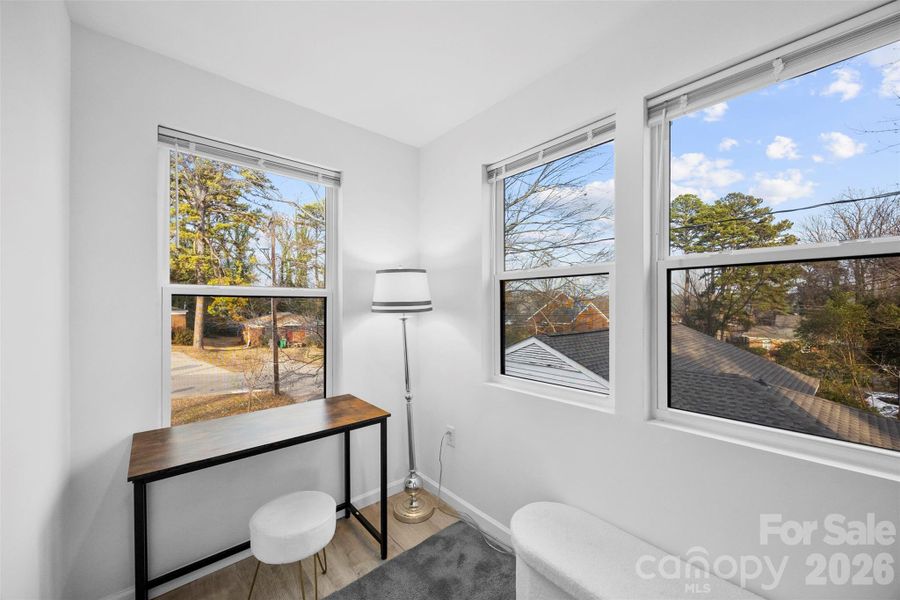 Furnished interior view inside a new home in , Charlotte (Image 29).