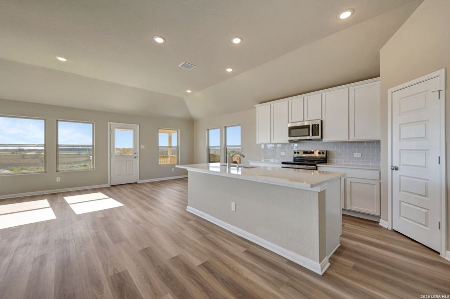Furnished interior view inside a new home in Paloma Park, Converse (Image 12).