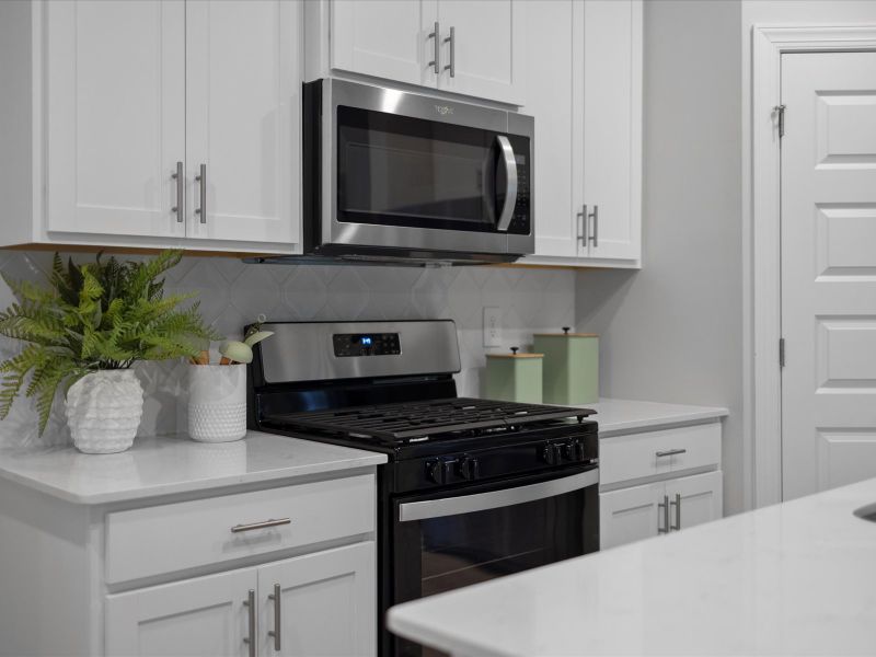 Furnished interior view inside a new home in Valentine Townes, Greer (Image 11).